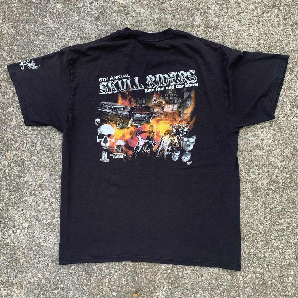 Skull Riders Biker T-Shirt